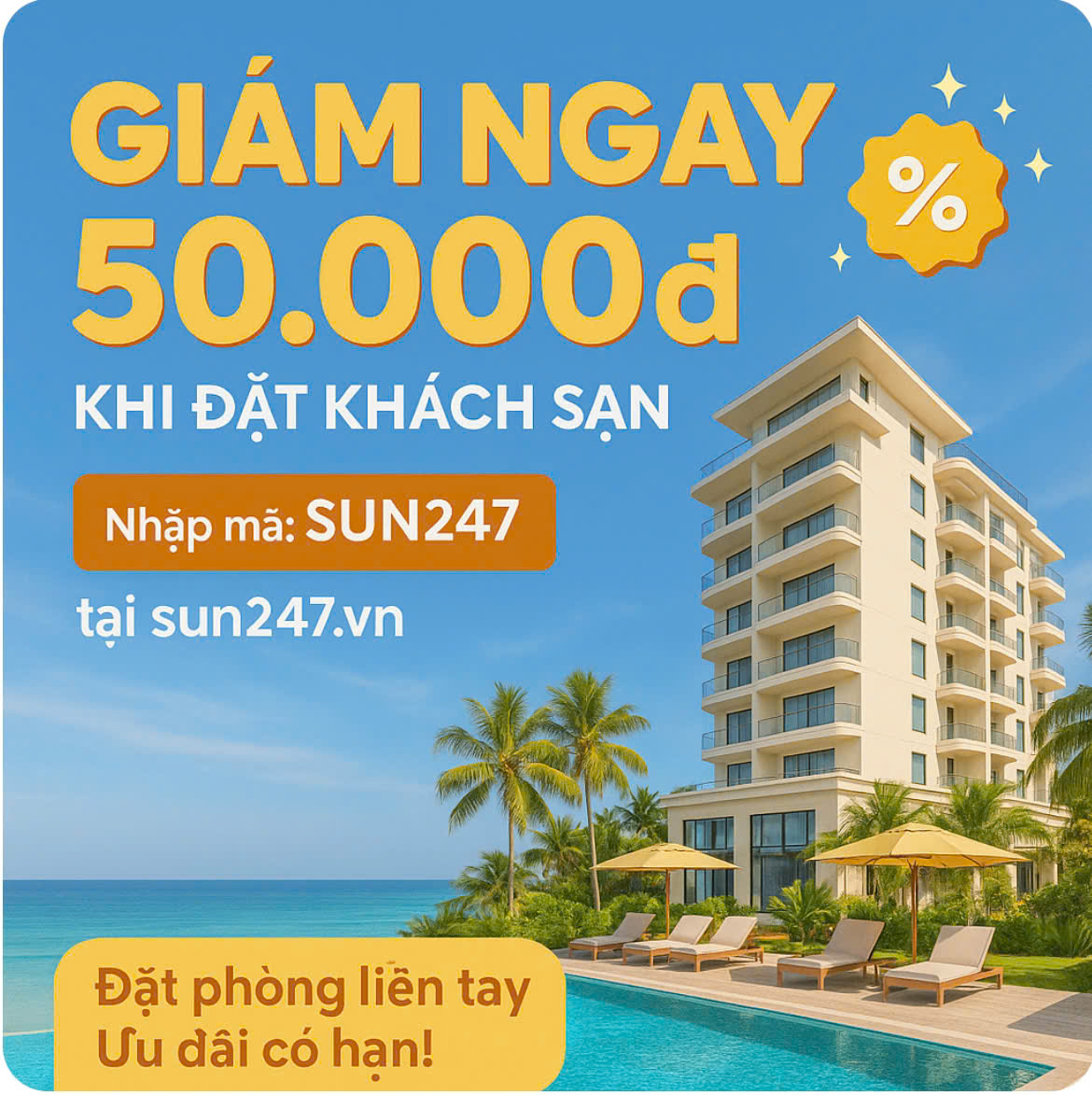 ƯU ĐÃI ĐẶC BIỆT TỪ SUN247.VN 🎉